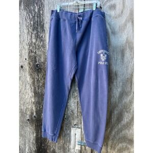 Polo Ralph Lauren University Sweatpants Navy Joggers Mens XL Tall Collegiate Y2K
